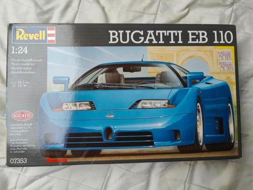 Revell Bugatti EB 110, Hobby en Vrije tijd, Modelbouw | Auto's en Voertuigen, Zo goed als nieuw, Auto, Groter dan 1:32, Revell