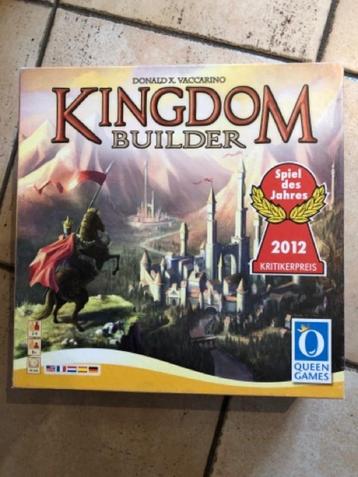 KINGDOM BUILDER - geweldig strategiespel - als nieuw beschikbaar voor biedingen