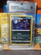 GlobalGrading 8 Umbreon SWSH129 cosmos holo pokemon promo, Ophalen of Verzenden, Nieuw, Losse kaart, Foil