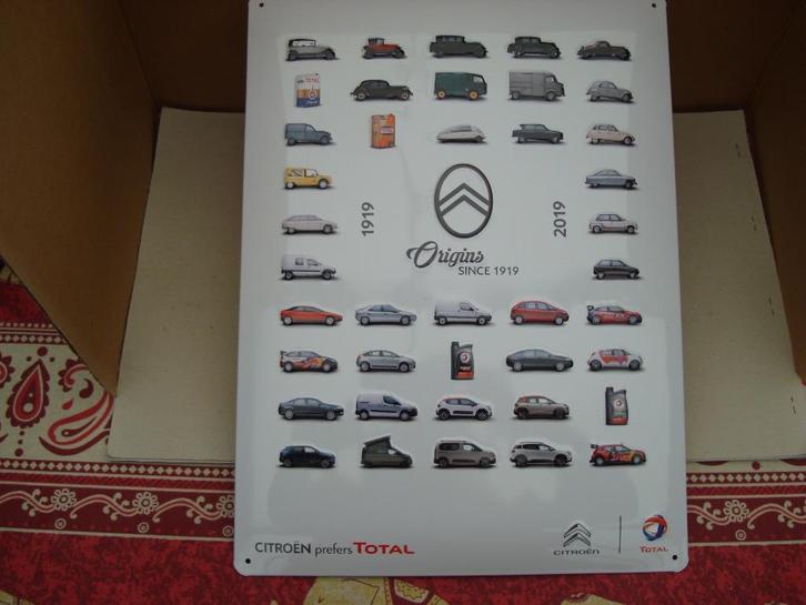 EMAILBORD VAN CITROEN, Verzamelen, Merken en Reclamevoorwerpen, Nieuw, Reclamebord, Ophalen of Verzenden