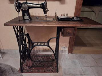 Machine à coudre Singer ancienne, Enlèvement