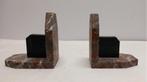 2 Marmeren boekensteunen, Antiek en Kunst
