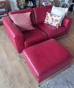 zetel  zitbank  voetenbank, Huis en Inrichting, Zetels | Zetels, Ophalen, Zo goed als nieuw