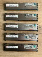 Set van 5 HP DDR3 4GB RAM-geheugensticks voor server, Computers en Software, RAM geheugen, Gebruikt, Server, DDR3, Ophalen of Verzenden