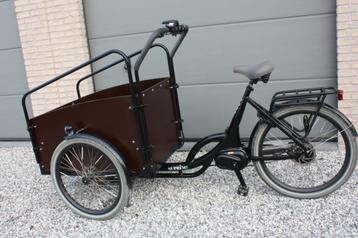 Elektrische Bakfiets Vogue met Middelmotor Bafang