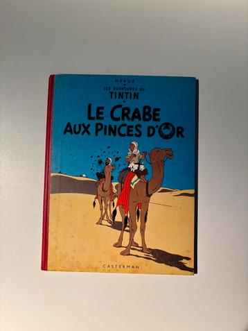 Herdruk 1959 - Tintin Le crabe aux pinces d’Or beschikbaar voor biedingen