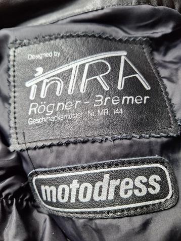 motobroek in leder " Retro look" beschikbaar voor biedingen
