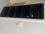 2 Kledingrekjes in stof op wieltjes, Huis en Inrichting, Ophalen, Gebruikt