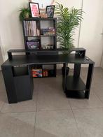 Bureau met ledstrip tekoop, Huis en Inrichting, Bureaus, Ophalen, Gebruikt, Bureau