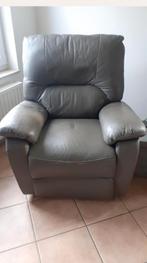 Fauteuil relax electrique, Maison & Meubles, Fauteuils, Enlèvement, Cuir