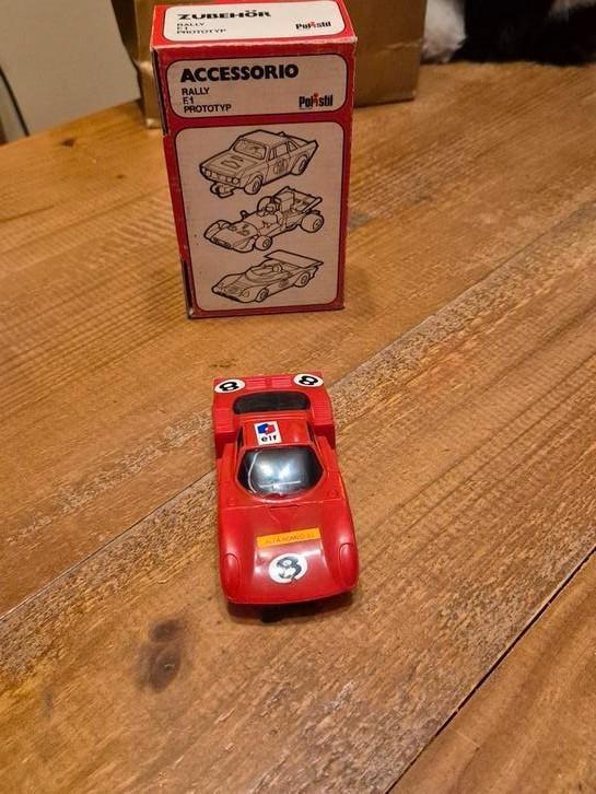 Polistil Polistil Dromocar Rally F1 Prototype Alpha Romeo 33, Verzamelen, Speelgoed, Zo goed als nieuw, Ophalen of Verzenden