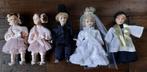 Diverse -  Porceleine Poppen - bruiloft - 5 stuks, Enlèvement ou Envoi, Comme neuf, Poupée