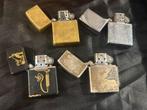 4 zippo aanstekers, Ophalen, Zo goed als nieuw