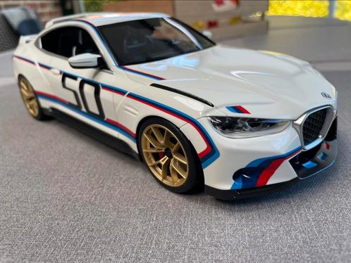 BMW M3 CSL 501/18eme ⚠️50% ⚠️, Hobby en Vrije tijd, Modelauto's | 1:18, Zo goed als nieuw, Ophalen of Verzenden