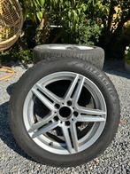 Kit hiver Ultragrip 9 en 205/55 R16 sur jantes Mercedes Cla, Ophalen, Gebruikt, 16 inch, Banden en Velgen