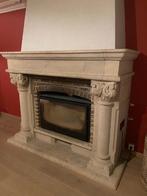 Franse stenen open haard, Huis en Inrichting, Haarden, Ophalen, Gebruikt