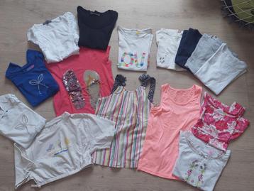 Lot vêtements fille Printemps/été 8-9 ans