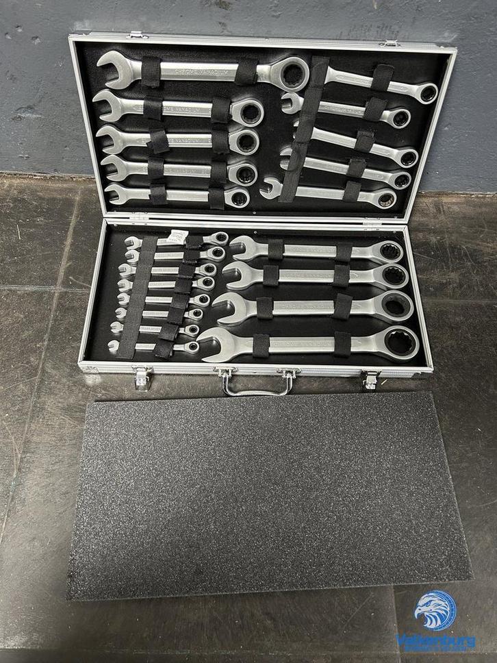 NIEUWE Stalhgruppe Germany 22-Delige Ratelsleutel Combinatie, Doe-het-zelf en Bouw, Gereedschap | Handgereedschap, Nieuw, Ophalen of Verzenden