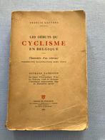 Francis Lauters / Les debuts du cyclisme en Belgique 1936, Ophalen of Verzenden