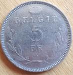 BELGIQUE/ 5 FRANCS 1936 FL KM 109.1, Enlèvement ou Envoi, Autre, Monnaie en vrac