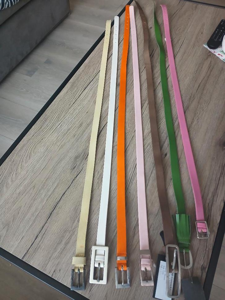 Dunne riemen in verschillende kleuren, Kleding | Dames, Riemen en Ceinturen, Nieuw, Bruin, Ophalen of Verzenden