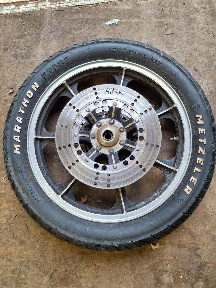 Kawasaki z1300 voorwiel 1. (z 1300 zn zn1300 zg zg1300), Motoren, Onderdelen | Kawasaki, Gebruikt, Ophalen