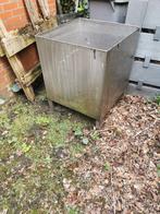inox bak 60x60x60cm, Ophalen