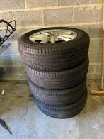 4 velgen+Pirelli Scorpion-banden voor land rover sport, Ophalen, Gebruikt, All Season, Velg(en)