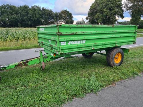 5 tons Joskin kipper, type 5T bj 1988 kipwagen kipkar, Zakelijke goederen, Machines en Bouw | Heftrucks en Intern transport, Ophalen