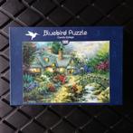 Puzzle Bluebird - Maison de campagne, Hobby & Loisirs créatifs, Comme neuf, 500 à 1500 pièces, Puzzle, Enlèvement ou Envoi