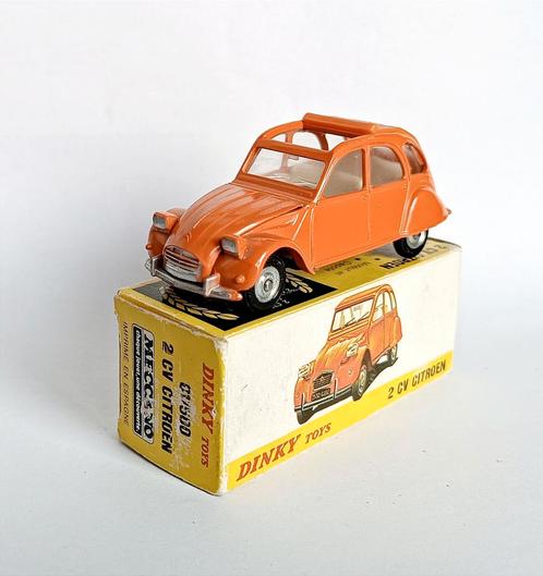 Dinky Toys Spanje Ref 500 Citroën 2 CV, Hobby en Vrije tijd, Modelauto's | 1:43, Zo goed als nieuw, Auto, Dinky Toys, Verzenden