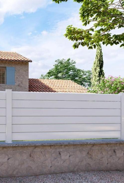 -15% Clôture en Aluminium Persienne SmartKit !, Jardin & Terrasse, Clôtures de jardin, Neuf, Autres types, Aluminium, Enlèvement