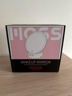 Moss makeup spiegel met LED verlichting en speaker, Nieuw, Gehele gezicht, Ophalen of Verzenden, Wit