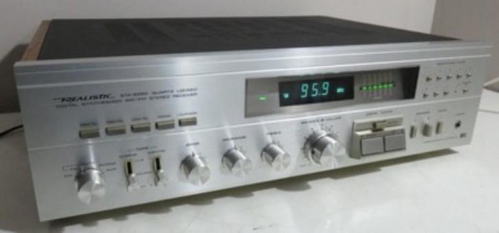 Realistic STA-2250 ampli tuner, Audio, Tv en Foto, Versterkers en Ontvangers, Refurbished, Stereo, 60 tot 120 watt, Ophalen of Verzenden