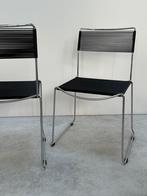 4 Vintage Belotti Spaghetti Chairs, Huis en Inrichting, Stoelen, Ophalen, Gebruikt