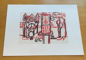 Zeefdruk Fred Bervoets 16/30 ex. beschikbaar voor biedingen