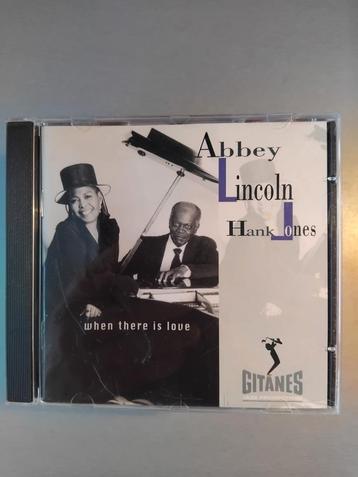 Cd. Abbey Lincoln/Hank Jones. When there is love. (Gitanes). beschikbaar voor biedingen