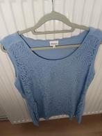 Blauw topje merk Mayerline te koop. Maat L, Kleding | Dames, Topjes, Ophalen, Zo goed als nieuw, Maat 42/44 (L), Blauw
