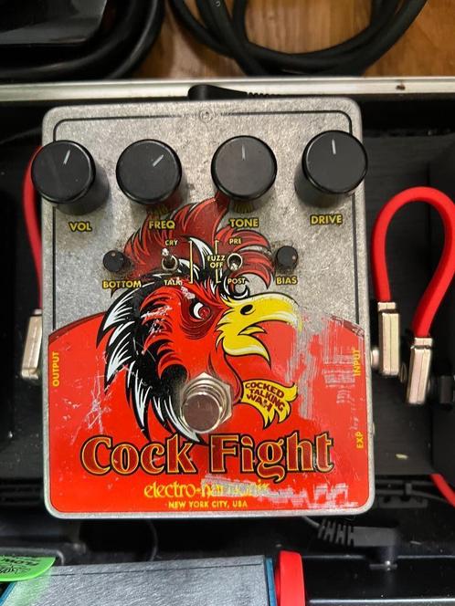 Electro Harmonix Cock Fight (Fuzz talking wah), Muziek en Instrumenten, Effecten, Distortion, Overdrive of Fuzz, Ophalen of Verzenden