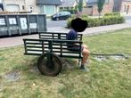 Houten boerenkar, Ophalen