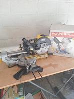 Scie a onglet 2100w télescopique Laser, Bricolage & Construction, Comme neuf, Enlèvement, Power plus, 1200 watts ou plus