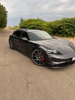 Taycan Sport Turismo 4S chronobatterij +, Auto's, Porsche, Automaat, Zwart, USB, Leder