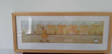 Kader Sam Toft, Mr Mustard walking dog print, prima staat.  beschikbaar voor biedingen