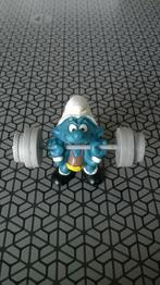 Supersmurf  Gewichtheffer 4.0507, Verzamelen, Smurfen, Ophalen of Verzenden, Gebruikt, Overige Smurfen, Poppetje, Figuurtje of Knuffel