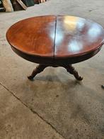 Grande table ronde gueridon acajou pied central, Antiquités & Art, Antiquités | Meubles | Tables, Enlèvement ou Envoi