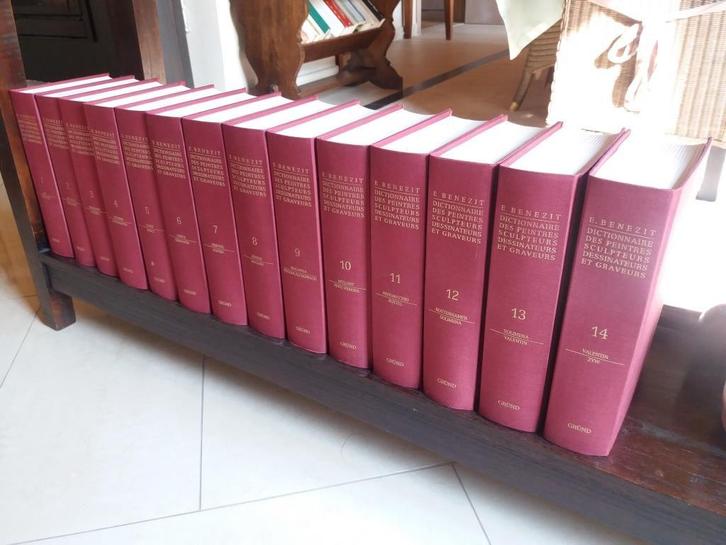 BENEZIT naslagwerk van beeldende kunst in 14 boekdelen, Livres, Art & Culture | Arts plastiques, Neuf, Enlèvement
