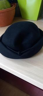 zwart wollen dameshoedje, Kleding | Dames, Hoeden en Petten, Ophalen of Verzenden, Gedragen, 56 of 57 cm (M, 7 of 7⅛ inch), Hoed