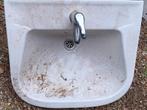 grote lavabo met eengreepskraan, Doe-het-zelf en Bouw, Ophalen, Zo goed als nieuw, Steen