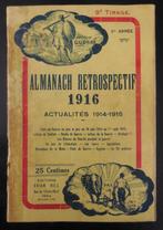 Almanach Retrospectif 1916, Ophalen of Verzenden, Gelezen