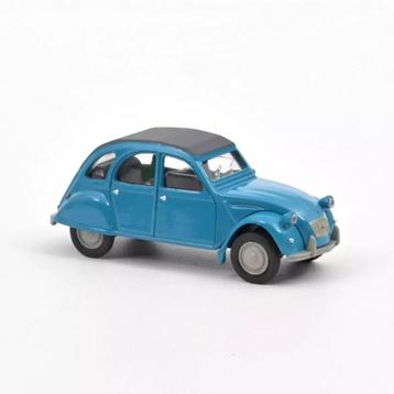 1:54 3-inches Norev 1976 Citroën 2CV : geel, blauw of groen  beschikbaar voor biedingen